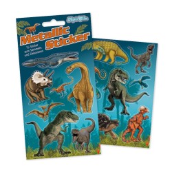 Metallic Sticker Dinosaurier