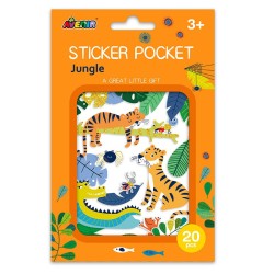Sticker Pocket Dschungel