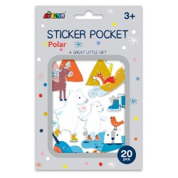 Sticker Pocket Polartiere