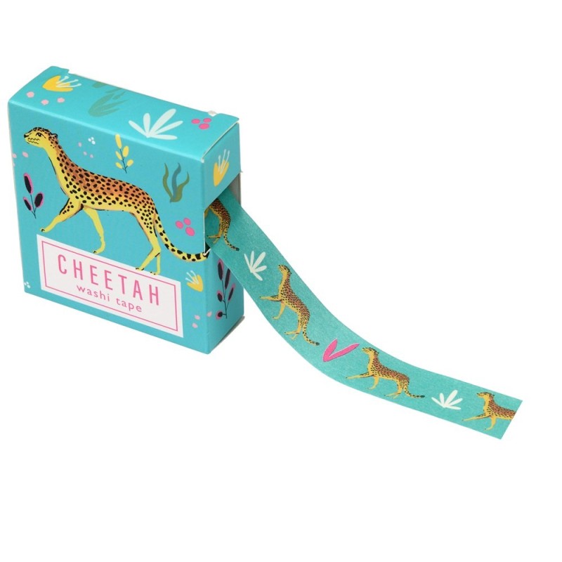 Washi Tape Gepard Cheetah