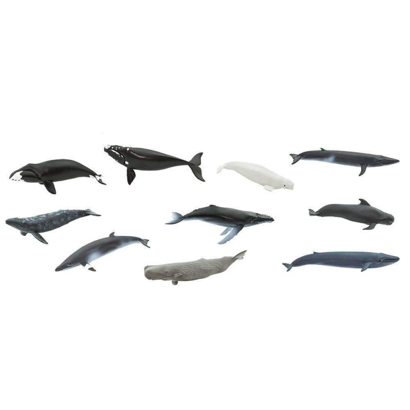 Wale Spielfiguren Set