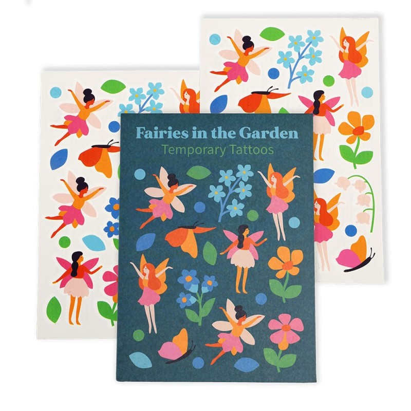 Kindertattoo Set Feen Fairies in the Garden