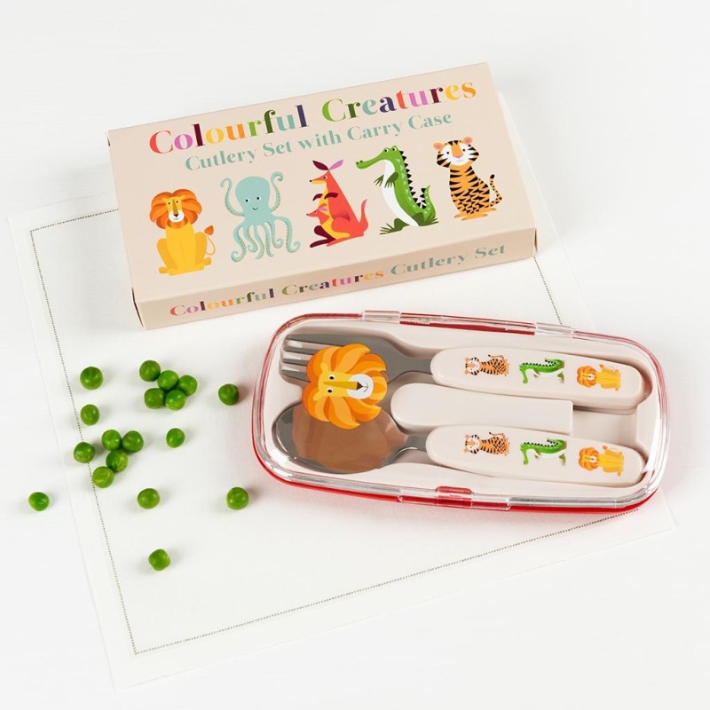 Kinderbesteck Colourful Creatures