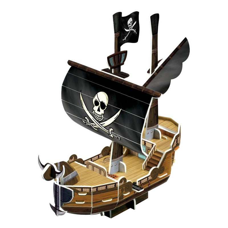 3D Puzzle Piratenschiff