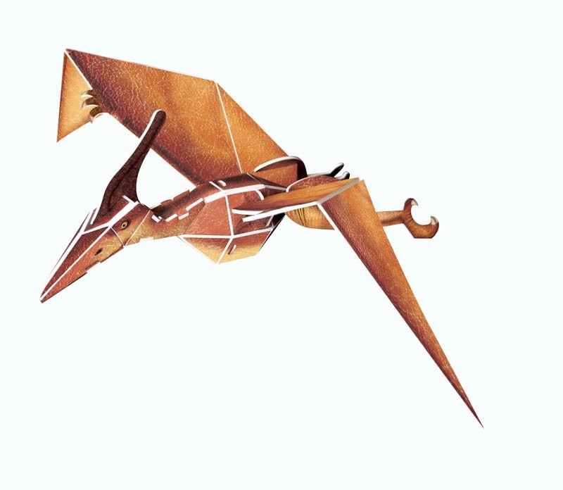 18 Teile ab 8 Ja. 3D Puzzle Dinosaurier Pteranodon 