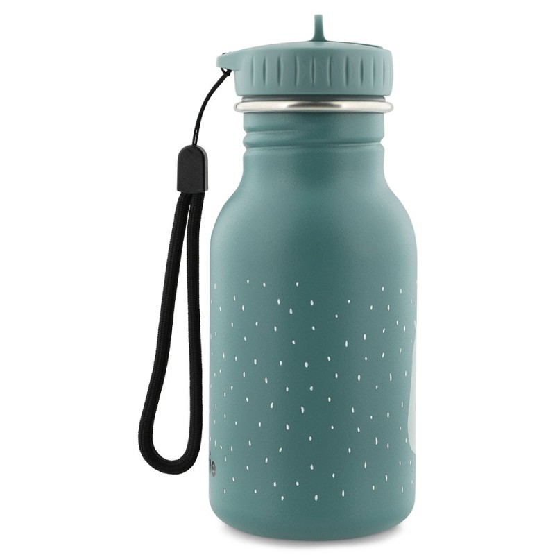 Trinkflasche Mr. Hippo petrol