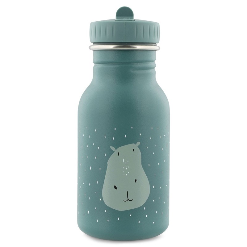 Trinkflasche Mr. Hippo petrol