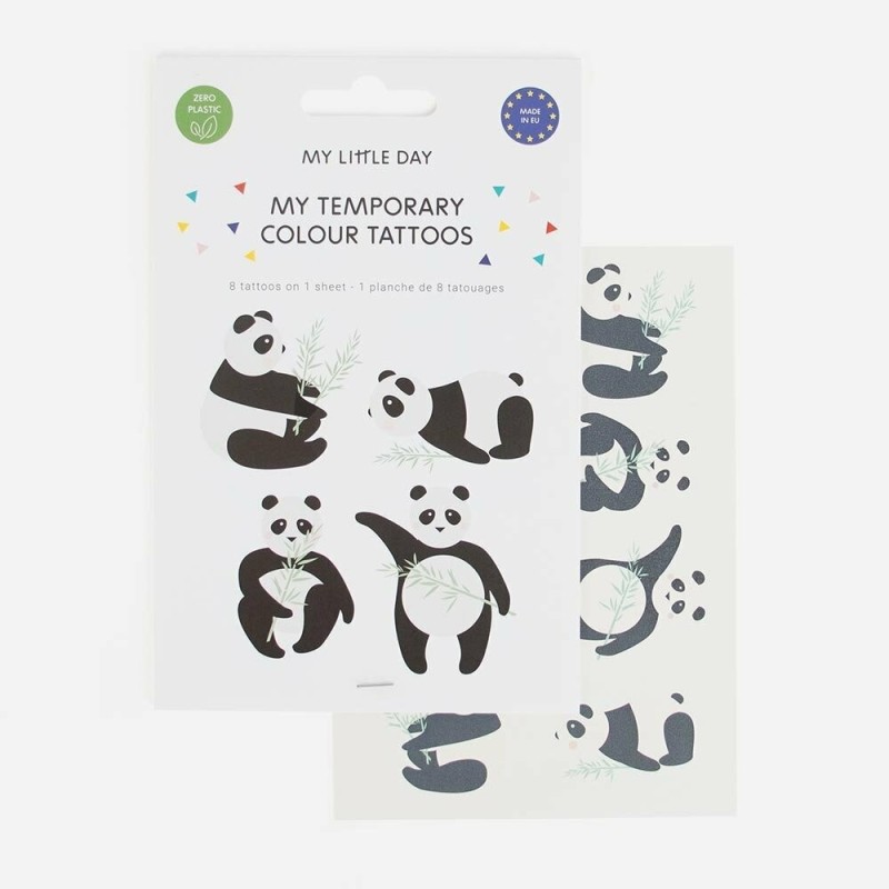 Kindertattoo Set Panda