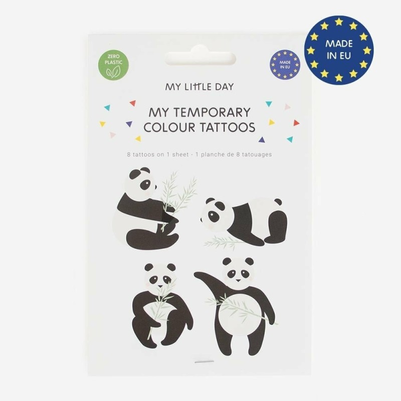 Kindertattoo Set Panda