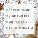 Ausmal Tischdecke aus Papier Ostern