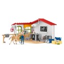 Schleich Bauernhof Tierarzt-Praxis mit Haustieren