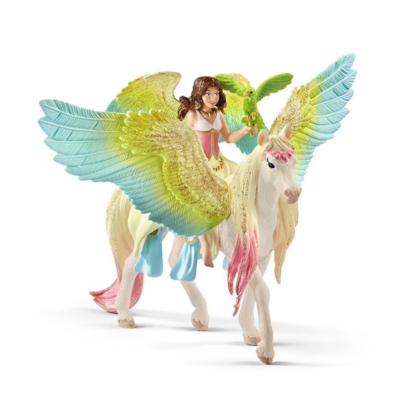 Schleich bayala Surah mit Glitzer-Pegasus