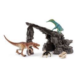 Schleich Dinosaurier Set mit Höhle