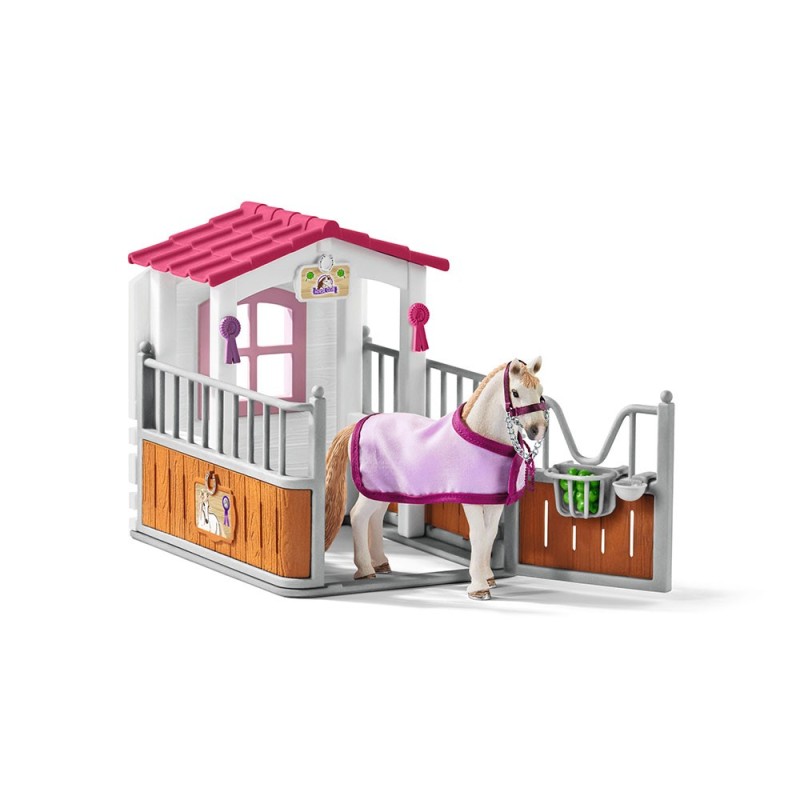 Schleich Pferdebox mit Lusitano Stute