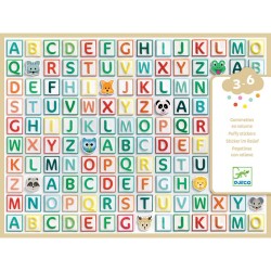 Djeco Sticker 300 Alphabet