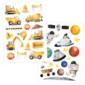 Kindertattoo Set Metallic Bagger, Dino & Co.