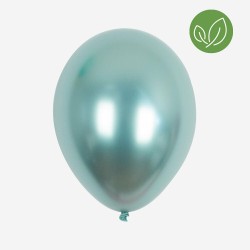 Luftballons Chrome grün
