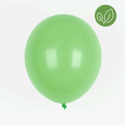 Luftballons in hellgrün
