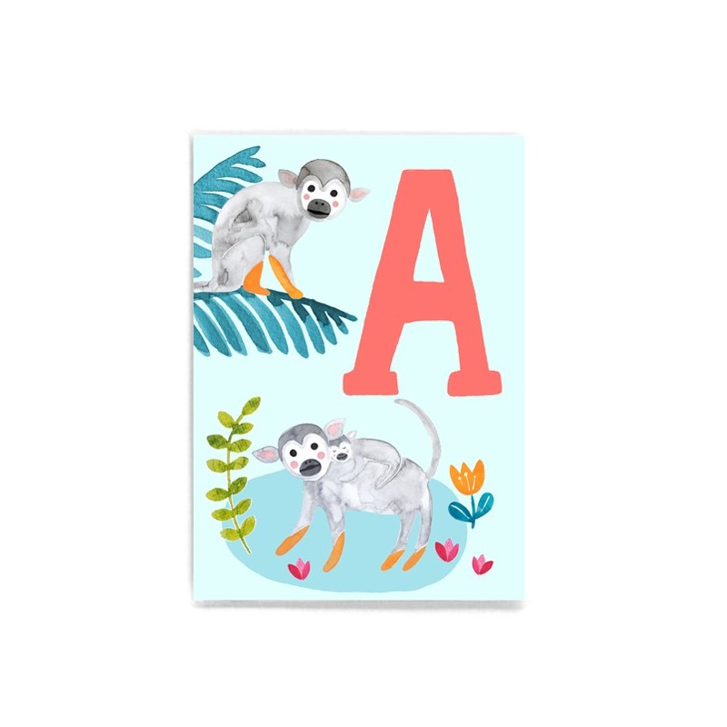 ABC Kartenset Tiere