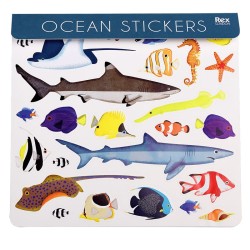 Sticker Ozean bunt