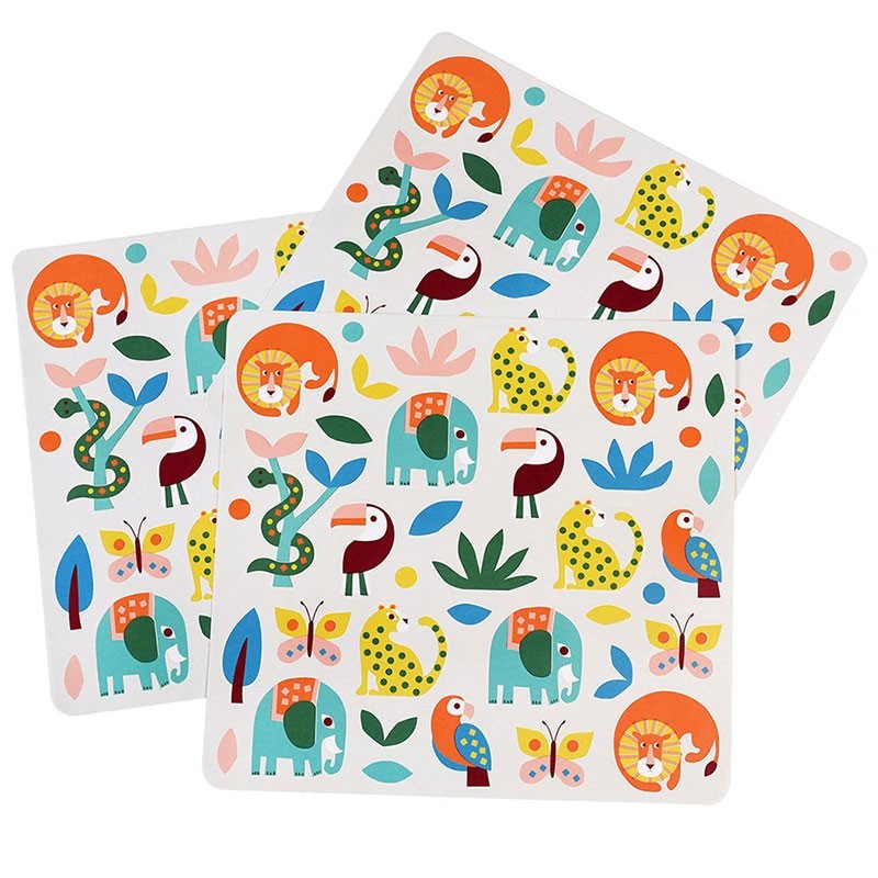 Sticker Wild Wonders bunt