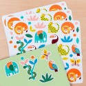 Sticker Wild Wonders bunt