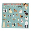 Sticker Best in Show Hunde bunt