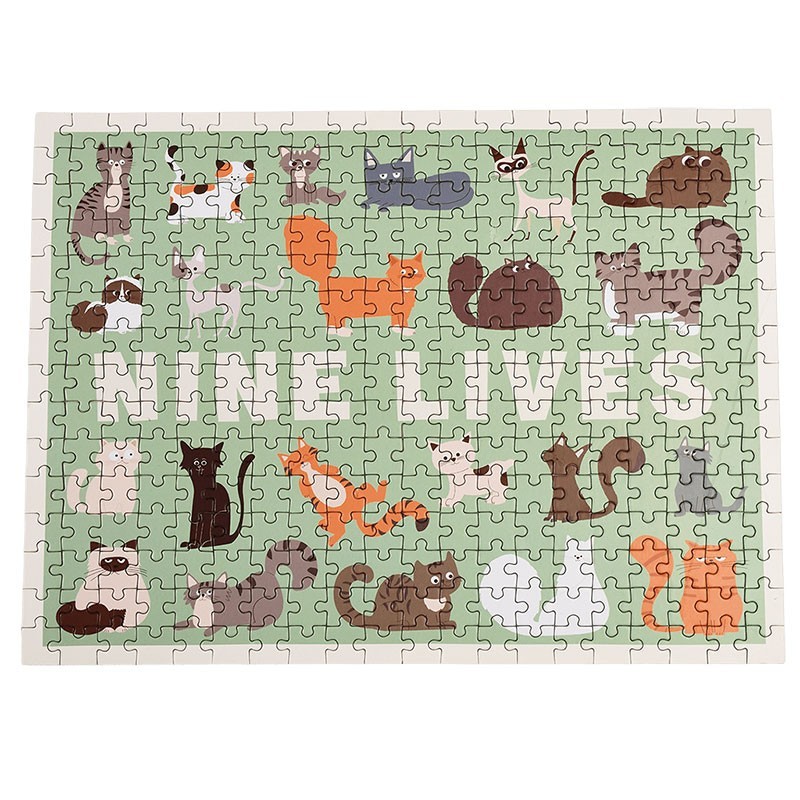 Puzzle Nine Lives Katzen mit 300 Teilen