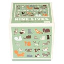 Puzzle Nine Lives Katzen mit 300 Teilen