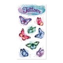 Kindertattoo Set Schmetterlinge Aquarell