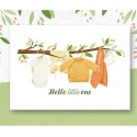 Postkarte Hello little one