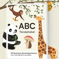 ABC Tieralphabet Kartenset