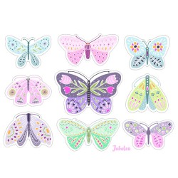 Wasserfeste Sticker Schmetterlinge
