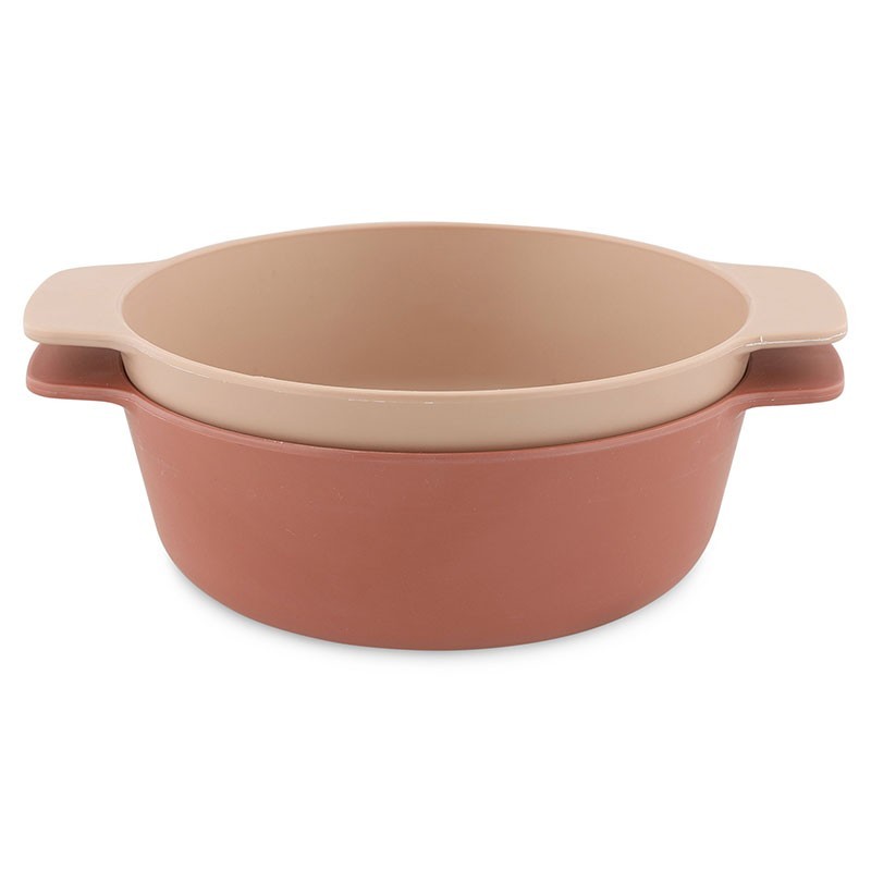 Schüssel für Kinder 2er Set Rose