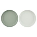 Teller für Kinder 2er Set Olive