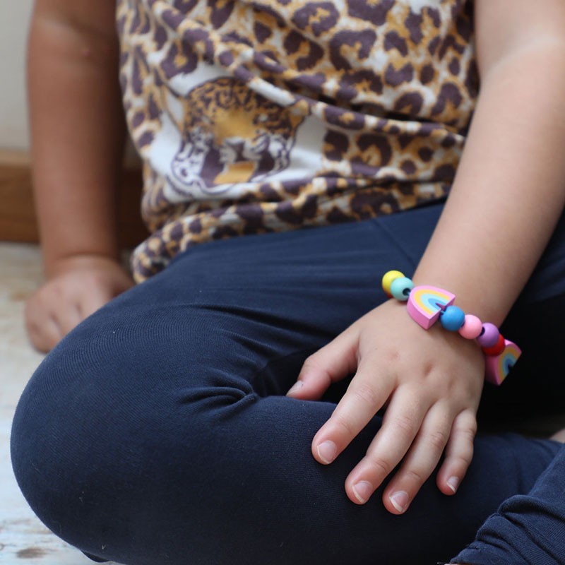 Bastelset Regenbogen Armband