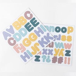 Magnetbuchstaben ABC pastell 125teilig