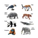 Tiere Asiens Set mit 8 kleinen Figuren