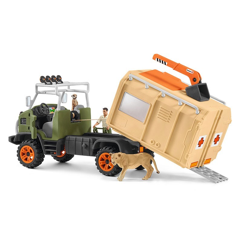 Schleich Tierrettung Grosser Truck