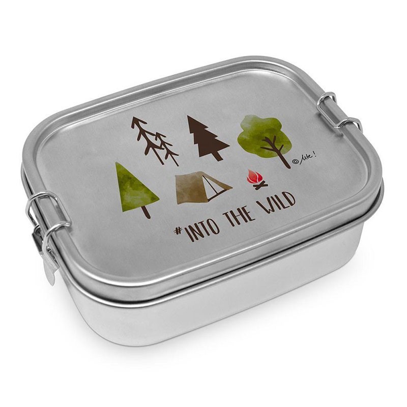 Lunchbox Edelstahl Into the Wild