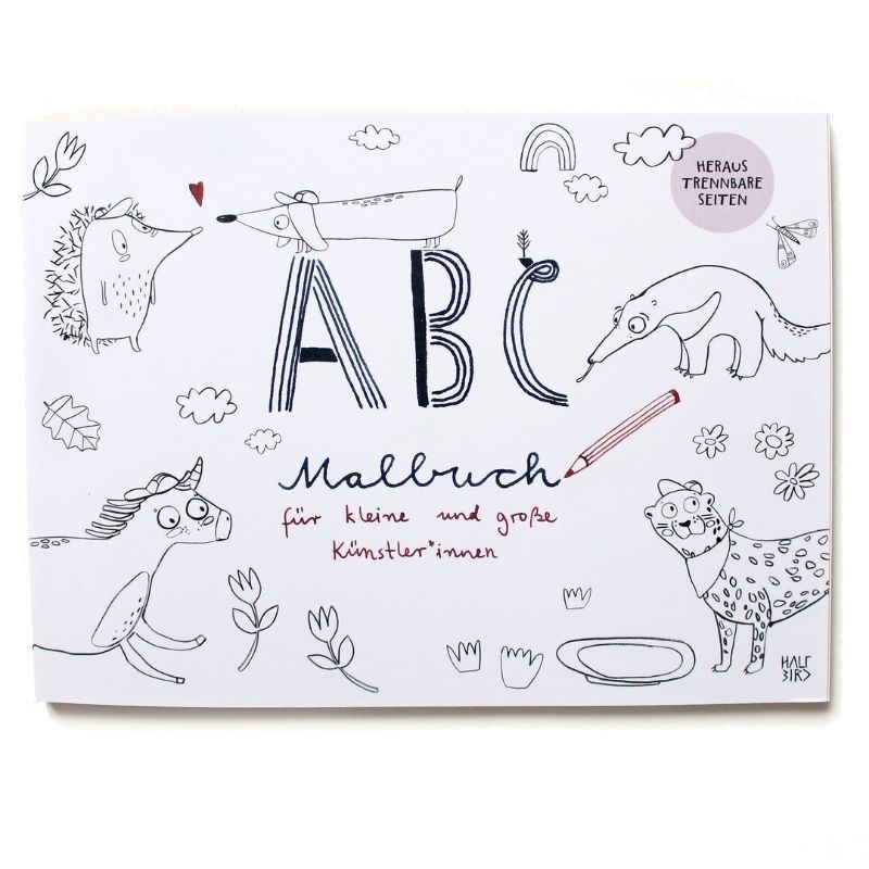 ABC Malbuch von halfbird