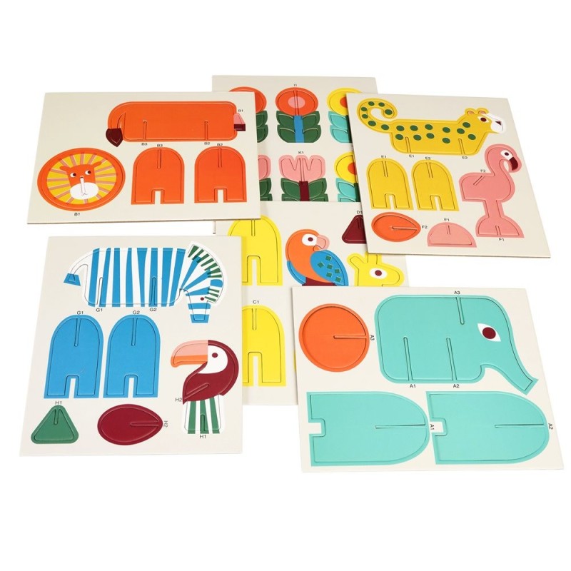 Spielset Wild Wonders zum Zusammenstecken