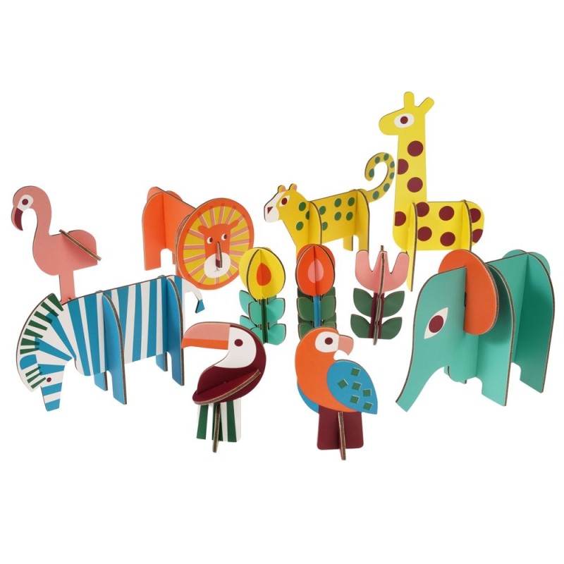Spielset Wild Wonders zum Zusammenstecken