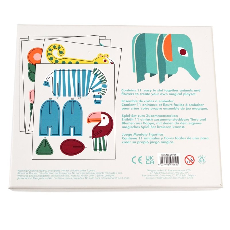 Spielset Wild Wonders zum Zusammenstecken