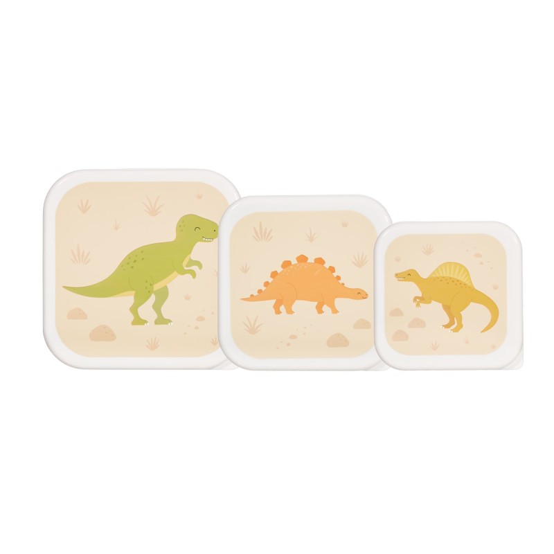 Znüni- und Lunchbox Set Dinosaurier