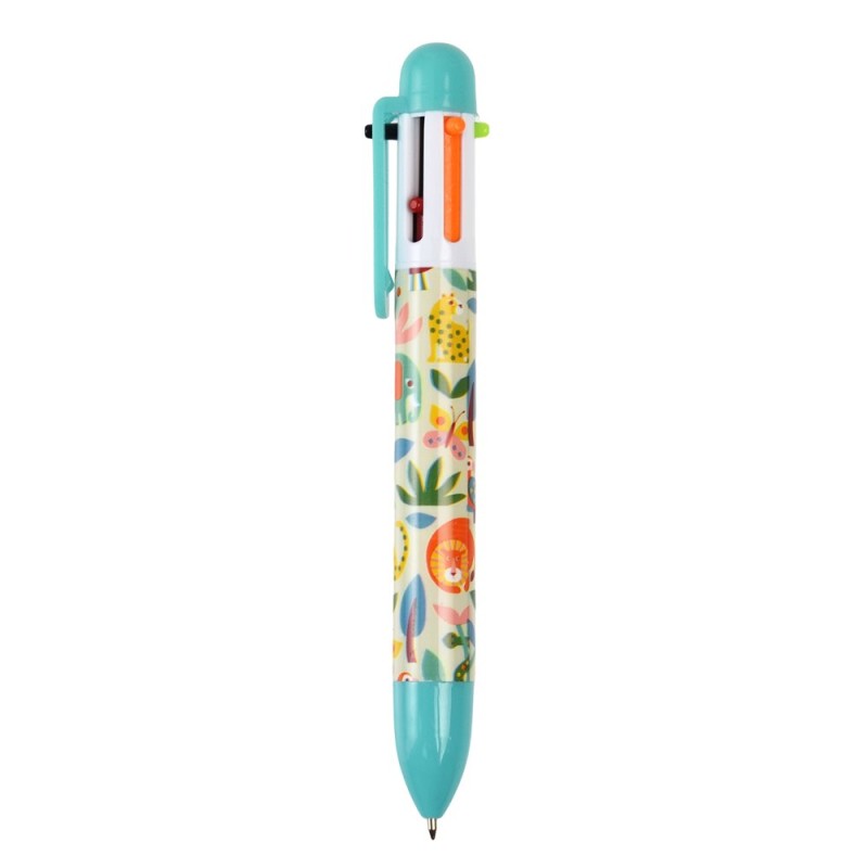 Kugelschreiber Wild Wonders mit 6 Farben