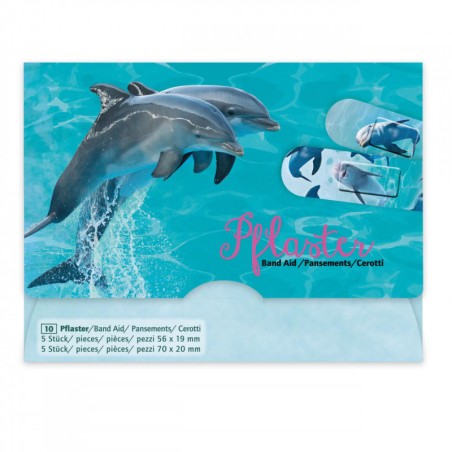 Pflasterbriefchen Delfine