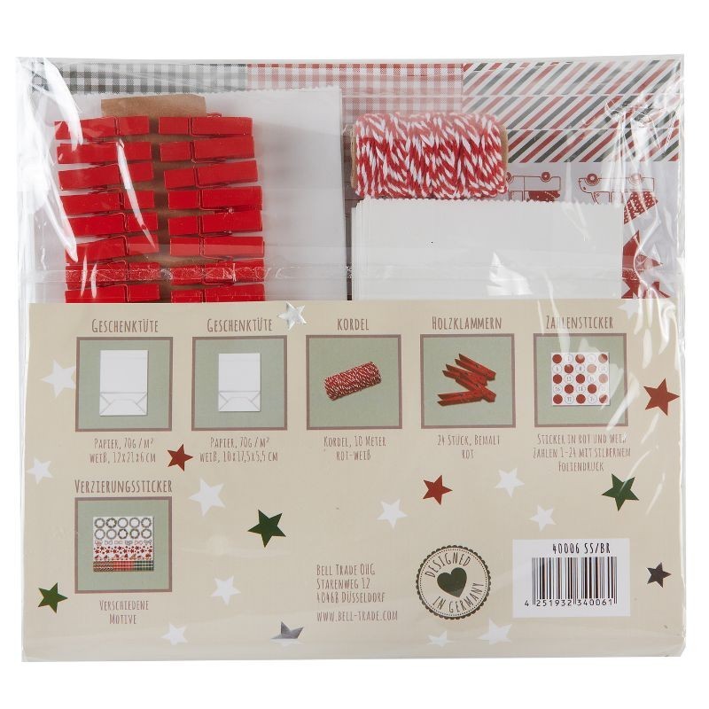Adventskalender basteln Kreativ Set
