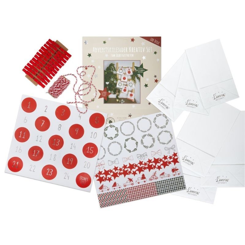 Adventskalender basteln Kreativ Set
