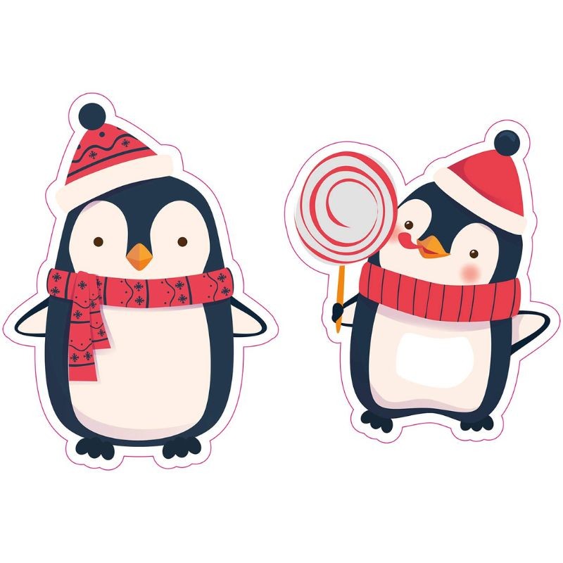 Adventskalender zum Befüllen Pinguine